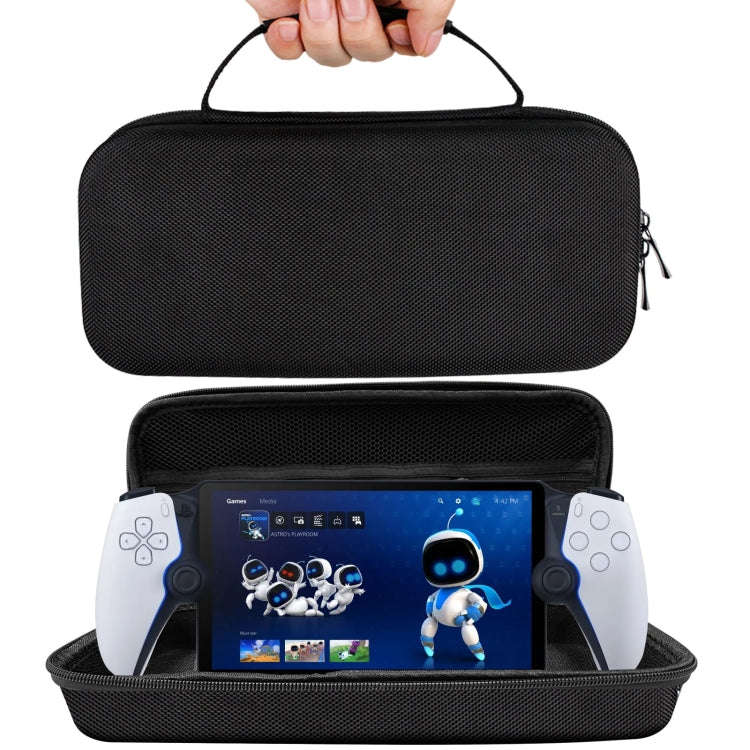 For PS Portal Game Consoles EVA Shockproof Waterproof Storage Bag(Black)