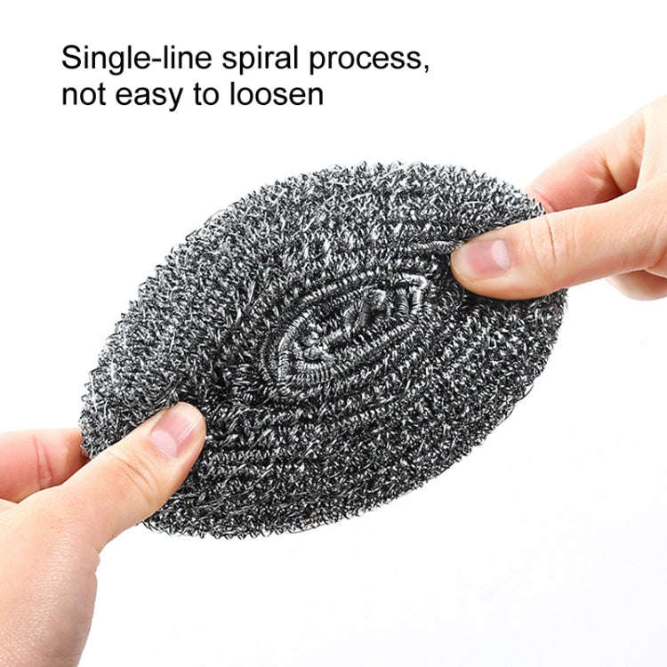 10pcs /pack 20g Steel Wool Ball Scrubber for Dishes, Pots, Pans, and Ovens Cleaning