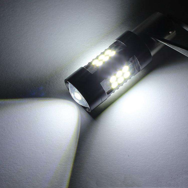 1pair Automotive High-power LED White Light Fog Lamp(1157 BAY15D)
