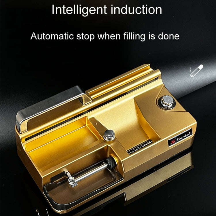 8.0 / 6.5 / 5.5mm Automatic 3-In-1 Smart Cigarette Roller US Plug(Silver)