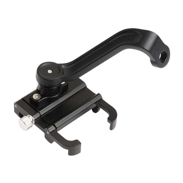 GUB PRO2 Aluminium Alloy 360 Degree Rotating Motorcycle Phone Holder(Black)