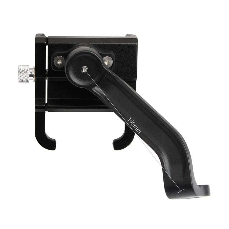 GUB PRO2 Aluminium Alloy 360 Degree Rotating Motorcycle Phone Holder(Black)