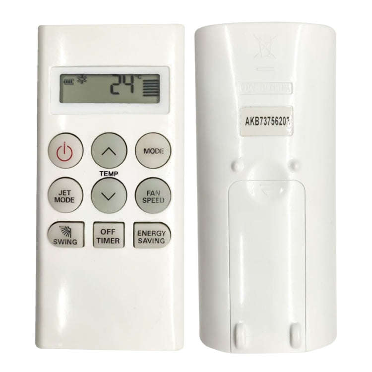 For LG Air Conditioner AKB7356203 / AKB73756204 Remote Control English Version Replacement Parts
