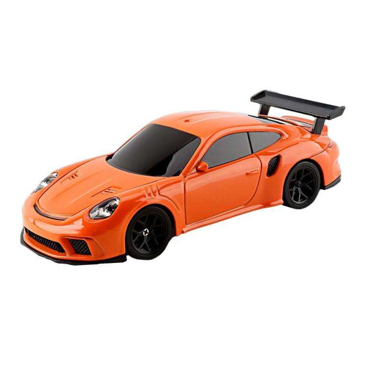1:43 Full Scale Mini 4WD Drifting Charging Remote Control Car, Color: 4303G Orange 911 With Gyros...