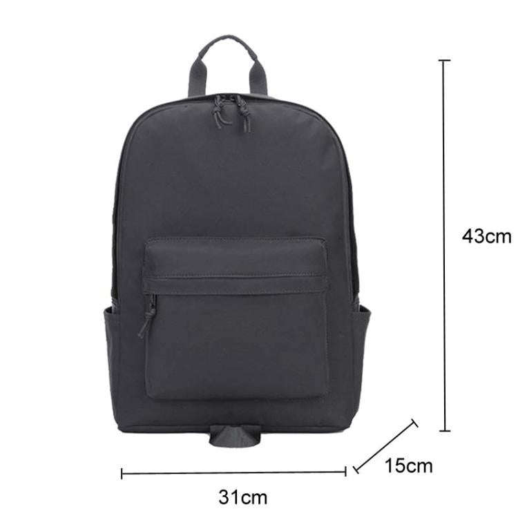 SKV SKV009 Outdoor Casual Double Shoulder Bag Large Capacity Laptop Backpack(White)
