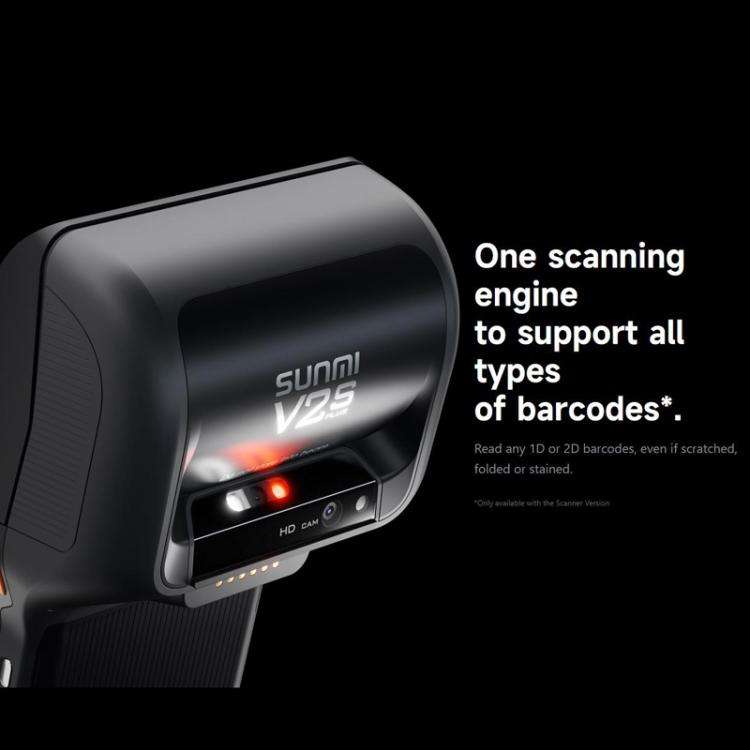 SUNMI V2s PLUS Handheld Cash Register With 80mm Printer Intelligent Mobile Terminal, Spec: 3+32G ...