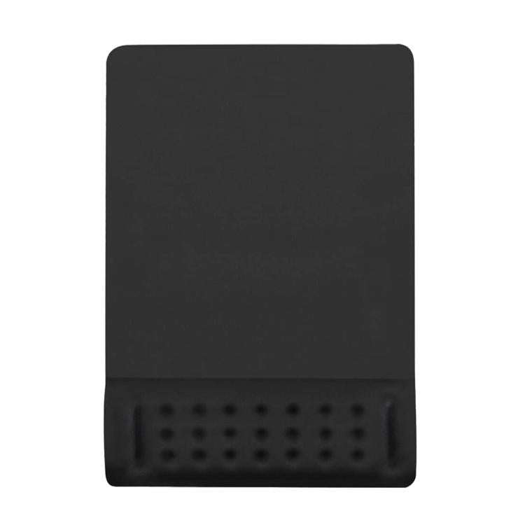 Rectangular Memory Foam Slow Rebound Wrist Breathable Mouse Pad(Black)