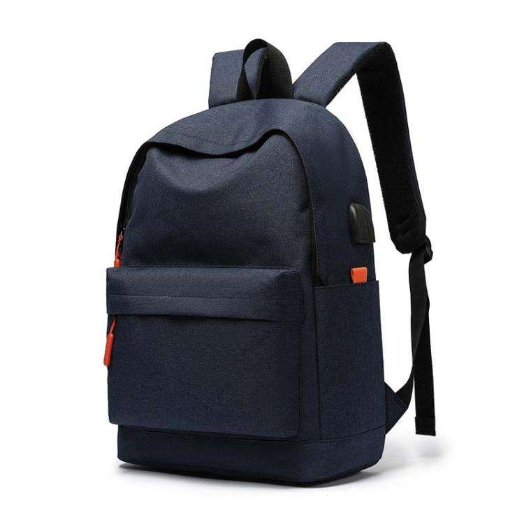 SKV B20537 Lightweight Traveling Double Shoulder Bag Large Capacity Laptop Backpack(Blue)