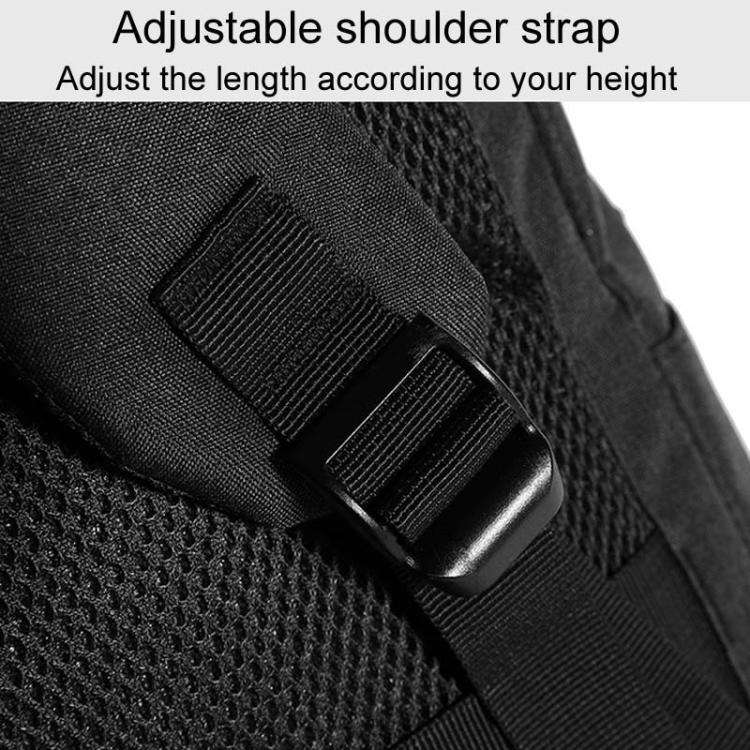 SKV B20537 Lightweight Traveling Double Shoulder Bag Large Capacity Laptop Backpack(Black)