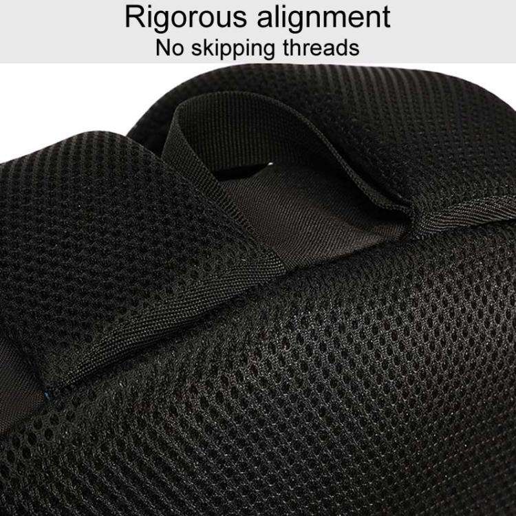 SKV B20537 Lightweight Traveling Double Shoulder Bag Large Capacity Laptop Backpack(Black)