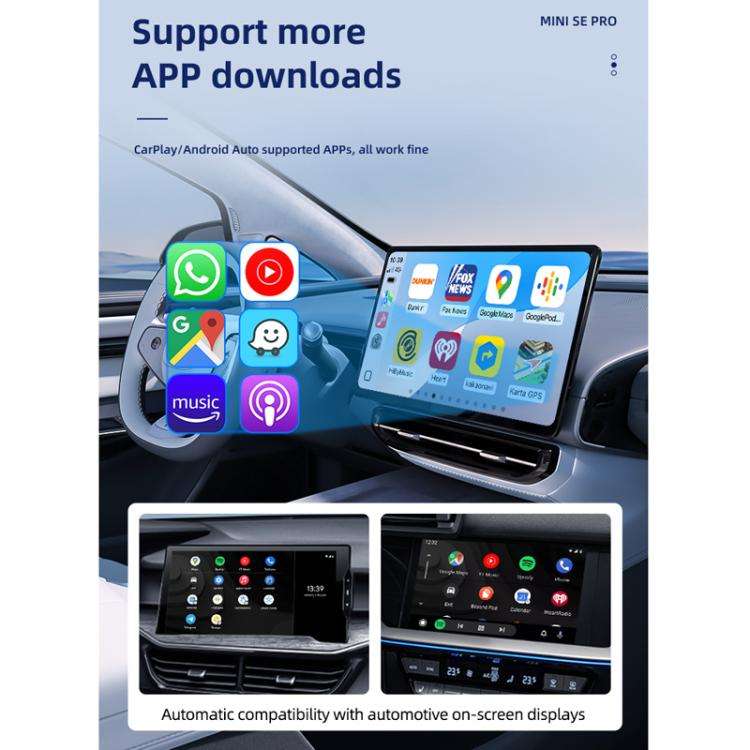 Dual-Channel Carlinkit Original Car Wired To Wireless Android Carplay Adapter(SE PRO)