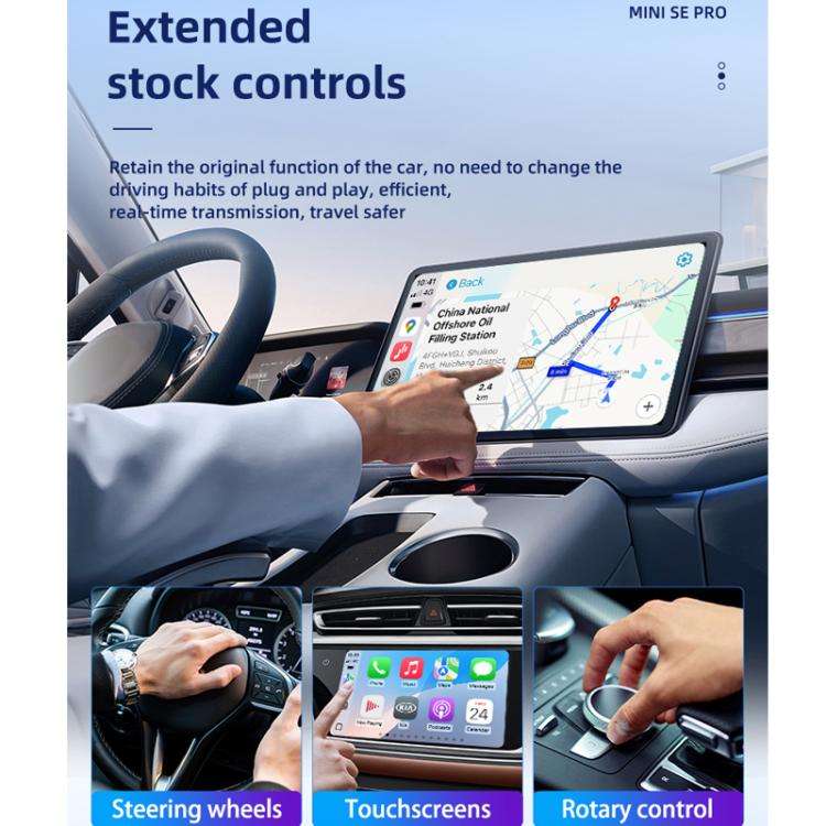 Dual-Channel Carlinkit Original Car Wired To Wireless Android Carplay Adapter(SE PRO)