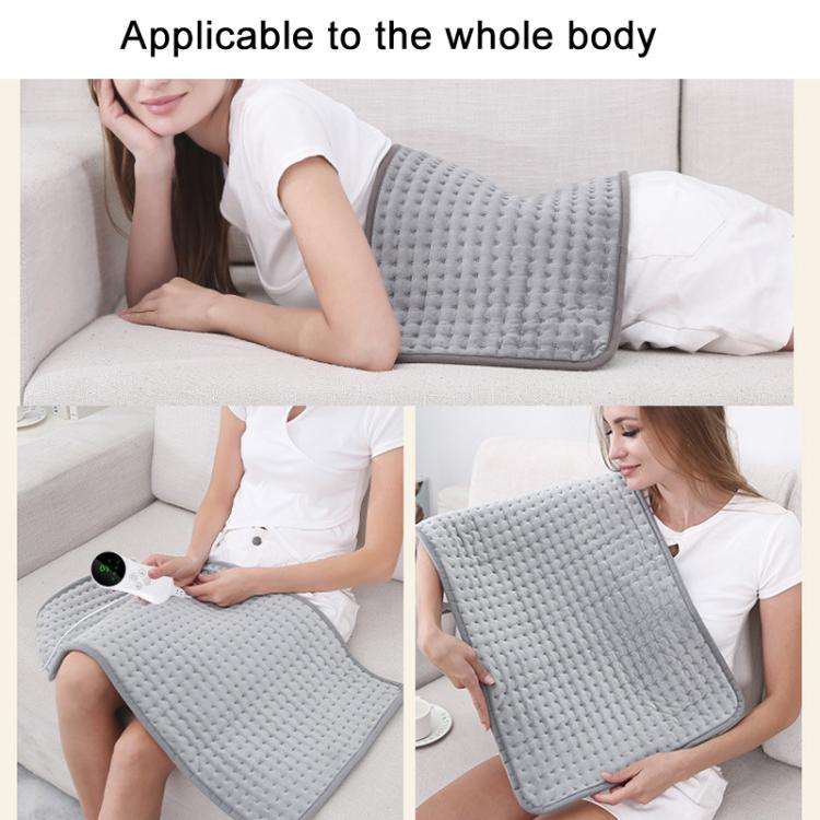 40x76cm Electric Heating Pad With 9 Heat Settings , 4 Timer Levels(UK Plug)