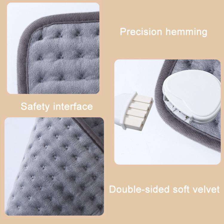 40x76cm Electric Heating Pad With 9 Heat Settings , 4 Timer Levels(UK Plug)