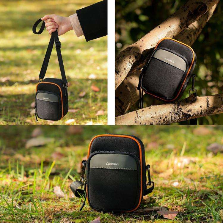 Cwatcun D168 Small Convenient Camera Bag Scratch-Resistant And Wear-Resistant Microslice Card Cam...