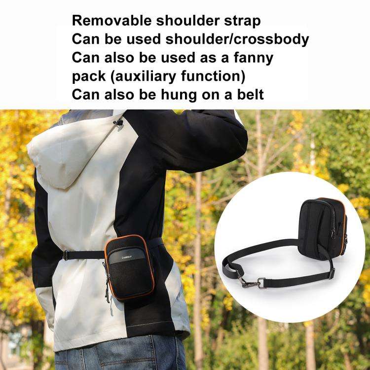 Cwatcun D168 Small Convenient Camera Bag Scratch-Resistant And Wear-Resistant Microslice Card Cam...
