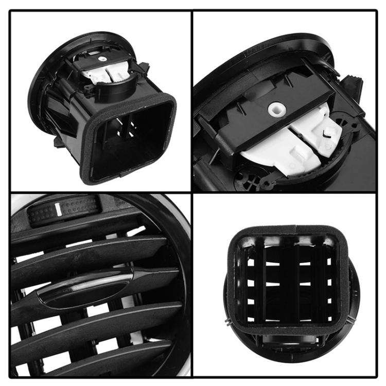 For Vauxhall Adam / Corsa D Car Air Conditioning Vents(Black)