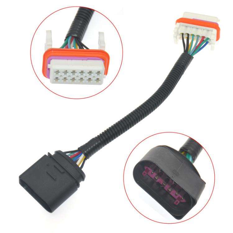 For Porsche Cayenne 2003-2006 Car Headlight Wiring Harness Plug, OE: 95563123911