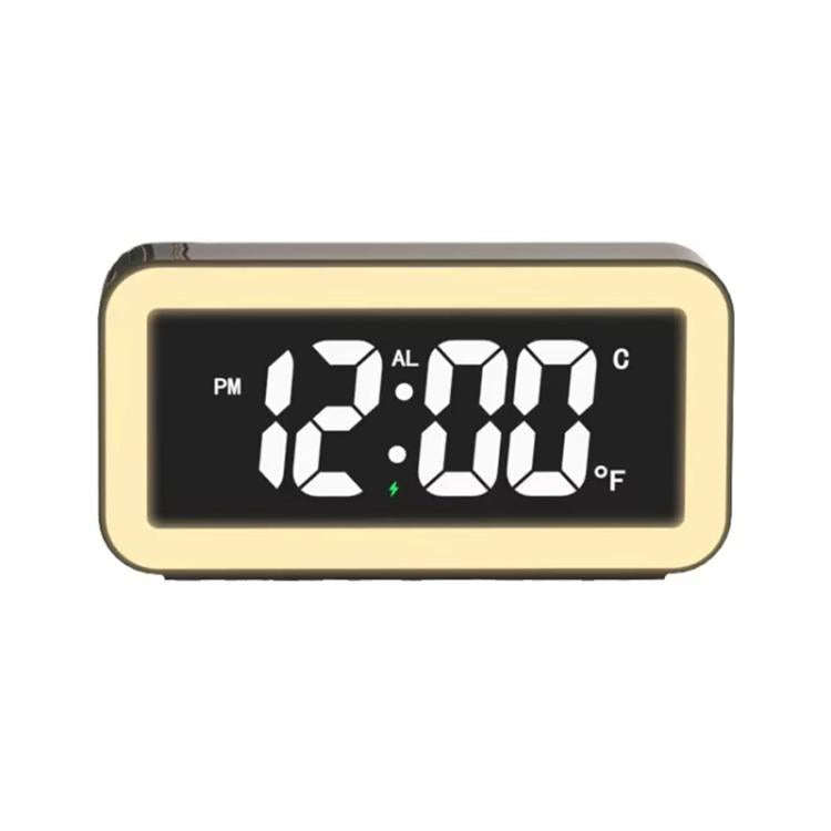 S281A LED Atmosphere Light Calendar / Temperature Display Clock With Wireless Charging Function(B...