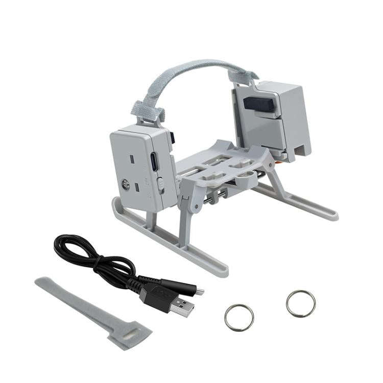 For DJI Mini 4 Pro Airdrop System USB Charging Thrower(Light Gray)
