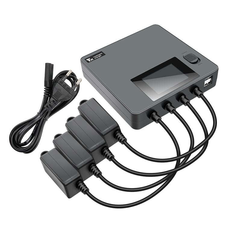For DJI Mini 4 Pro / Mini 3 Pro / Mini 3 Color Screen Digital Display Four-Way Charger Battery Ma...