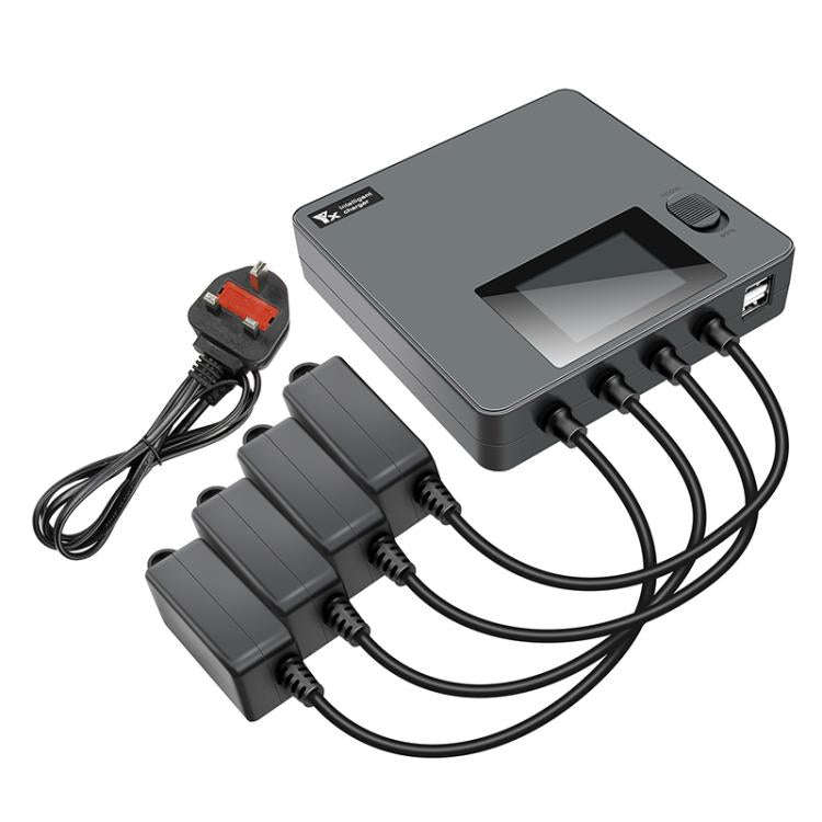 For DJI Mini 4 Pro / Mini 3 Pro / Mini 3 Color Screen Digital Display Four-Way Charger Battery Ma...