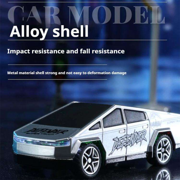 1:64 Mini Alloy 2.4Ghz Remote Control Car Children Rechargeable Model Car, Color: AO-5501E Gray