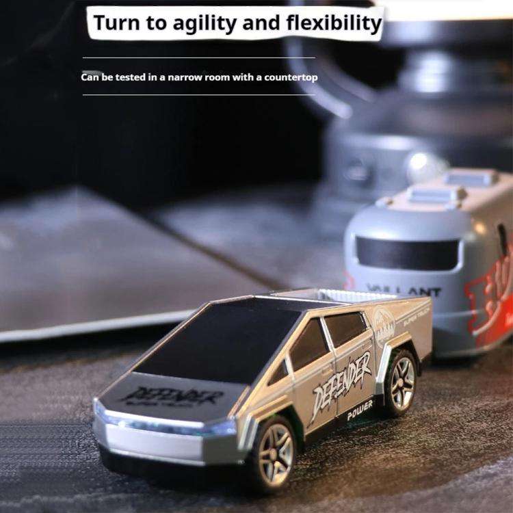 1:64 Mini Alloy 2.4Ghz Remote Control Car Children Rechargeable Model Car, Color: AO-5501E Gray