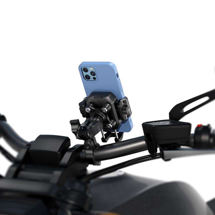 Kewig M33-C1 Outdoor Motorcycle Bike Riding Anti-Theft Shock Absorbing Cell Phone Holder(Standard...