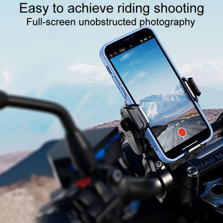 Kewig M33-C1 Outdoor Motorcycle Bike Riding Anti-Theft Shock Absorbing Cell Phone Holder(Standard...