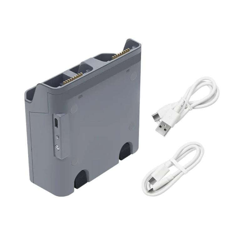 For DJI Air 3S /Air 3 YX Two-Way Charger Battery Manager(Light Gray)