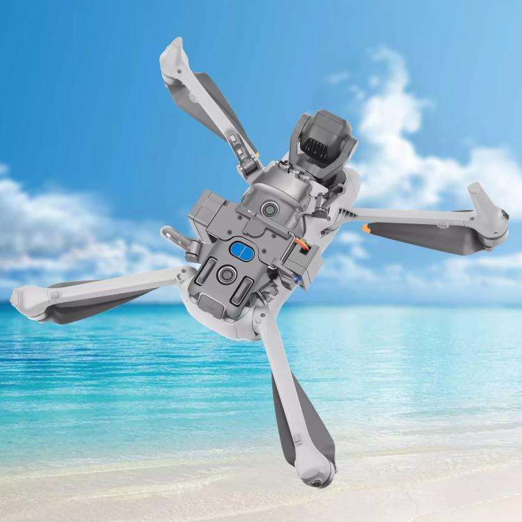 For DJI Air 3S / Air 3 Drone YX Airdrop System Rechargeable Thrower Load 500g(Gray)