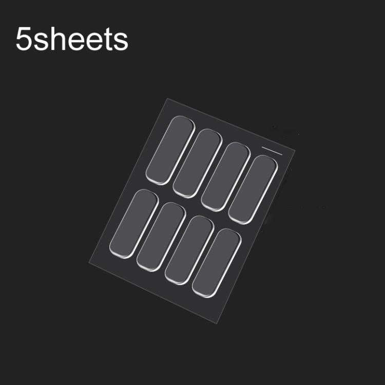 5sheets /Pack Transparent Invisible Anti-Collision Strip Self-Adhesive Pads For Cabinets Desk Cor...