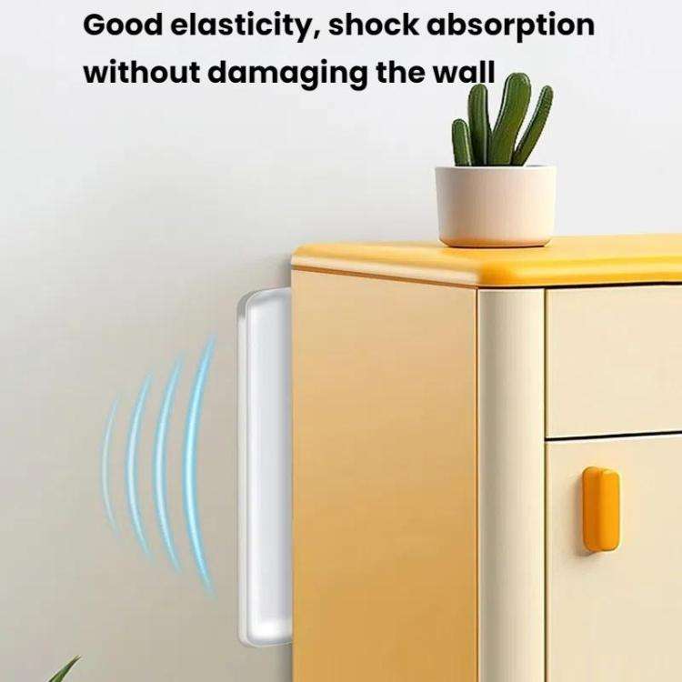 5sheets /Pack Transparent Invisible Anti-Collision Strip Self-Adhesive Pads For Cabinets Desk Cor...