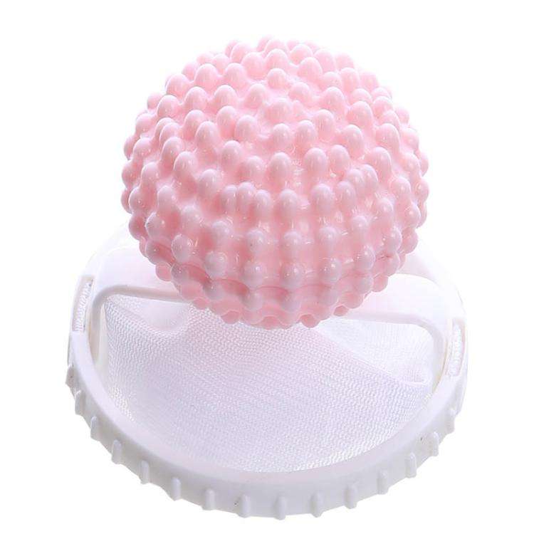 Hair Filter Bag Laundry Lint Catcher for Washing Machine(Pink)