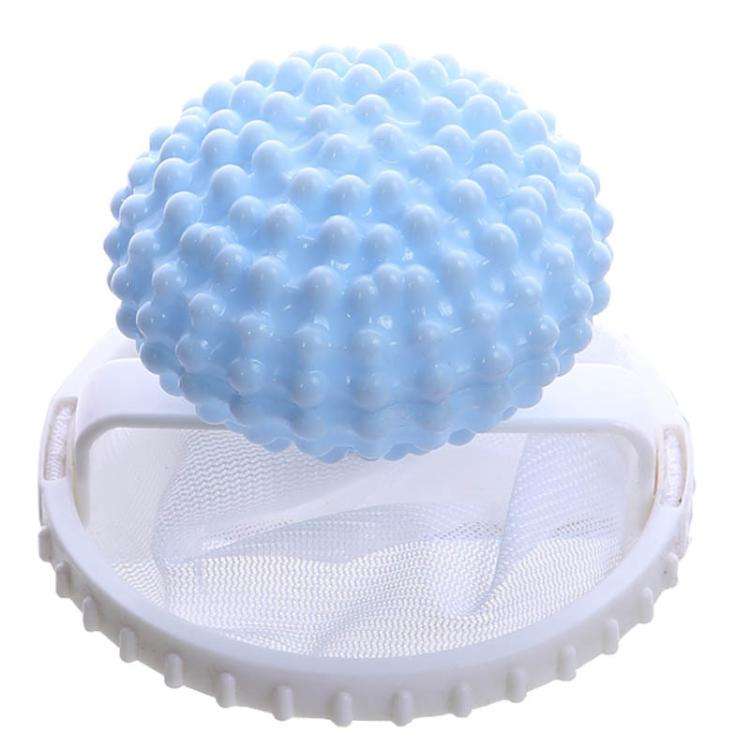 Hair Filter Bag Laundry Lint Catcher for Washing Machine(Blue)