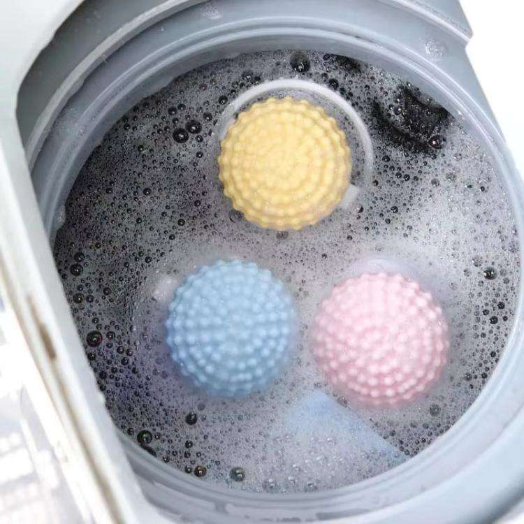Hair Filter Bag Laundry Lint Catcher for Washing Machine(Pink)