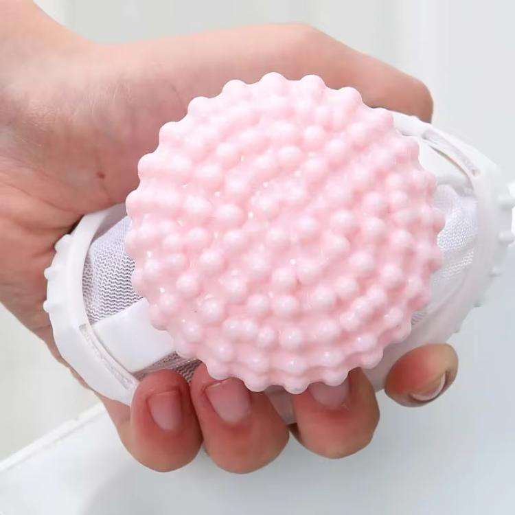 Hair Filter Bag Laundry Lint Catcher for Washing Machine(Pink)