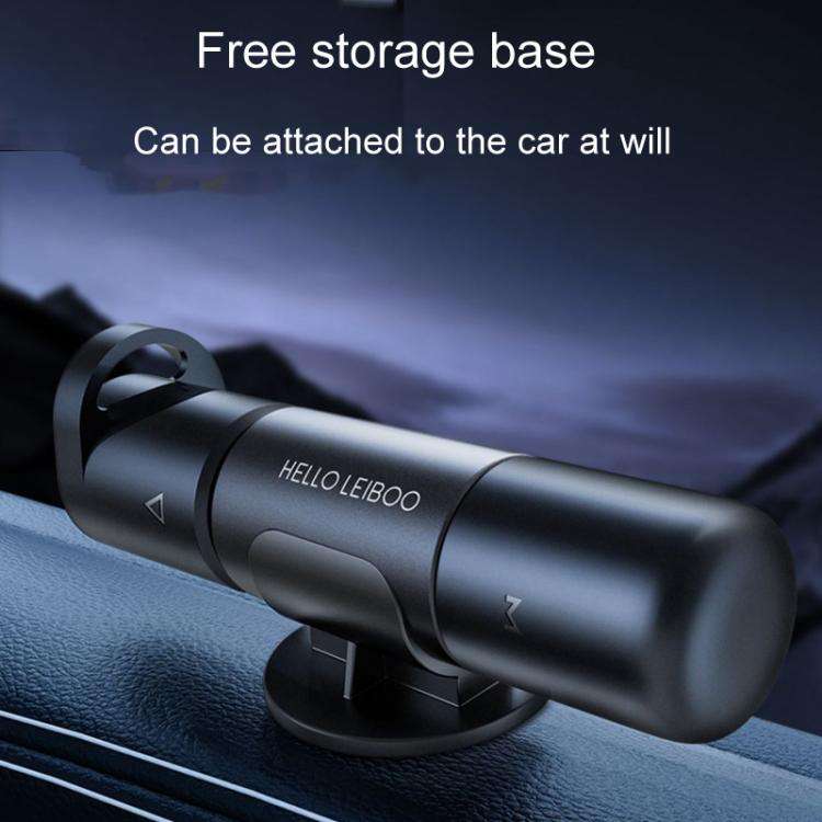 HELLO LEIBOO AD-1 Car Window Breaker Vehicle Multifunctional Escape Safety Hammer(Gray)