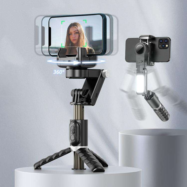 TokQi Q18 Desktop Wireless Remote Control Handheld Gimbal Stabilizer Fill Light Selfie Stick Trip...