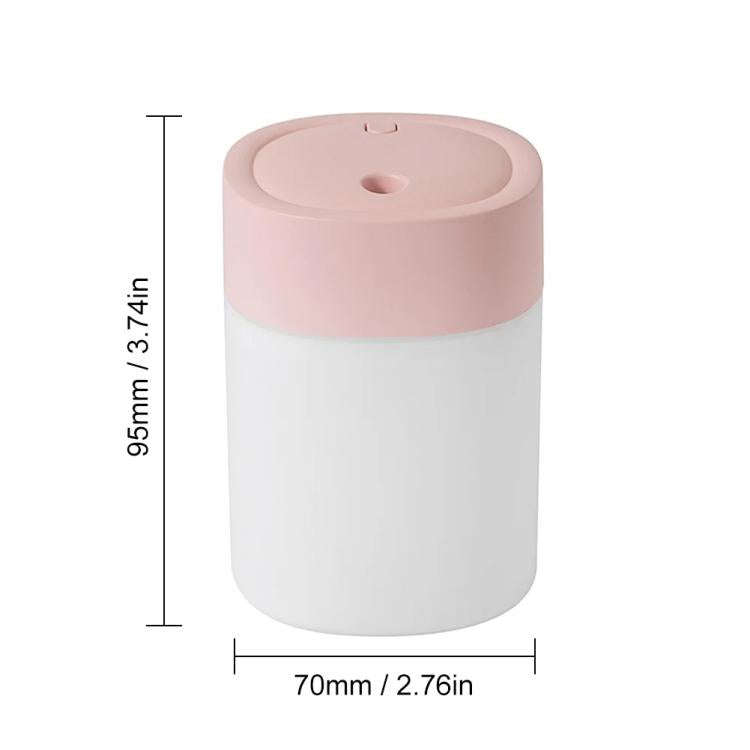 200ml Dazzling Mini USB Humidifier Desktop Car Home Air Humidifier(White)