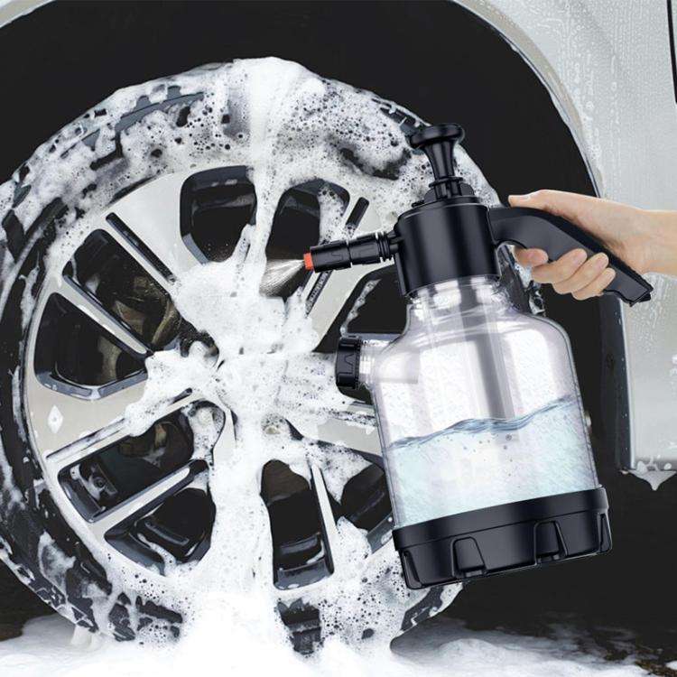 2L Handheld Home Car Wash Foam Sprayer High Pressure Side Opening PA Bottle