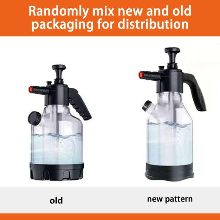 2L Handheld Home Car Wash Foam Sprayer High Pressure Side Opening PA Bottle