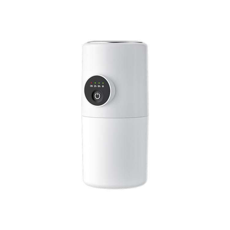 Desktop Dual Port Humidifier Portable Mini Air Purifier With Nightlight, Color: White