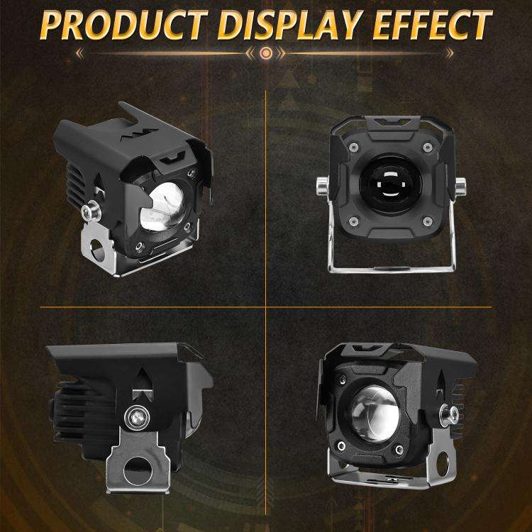 Motorcycle Spotlight Strobe 6 Modes With Control Cable Set(SK1 POR)