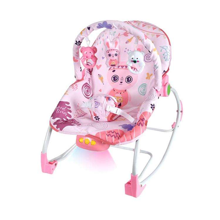 Multifunctional Music and Light Baby Recliner Baby Cartoon Rocking Chair Toy, Spec: 119-23B