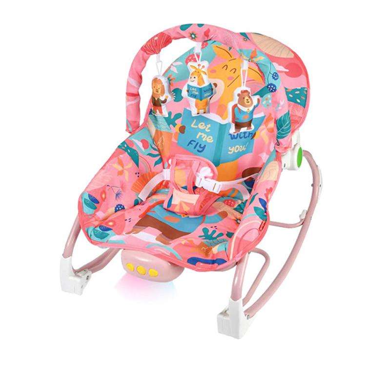 Multifunctional Music and Light Baby Recliner Baby Cartoon Rocking Chair Toy, Spec: 119-24B