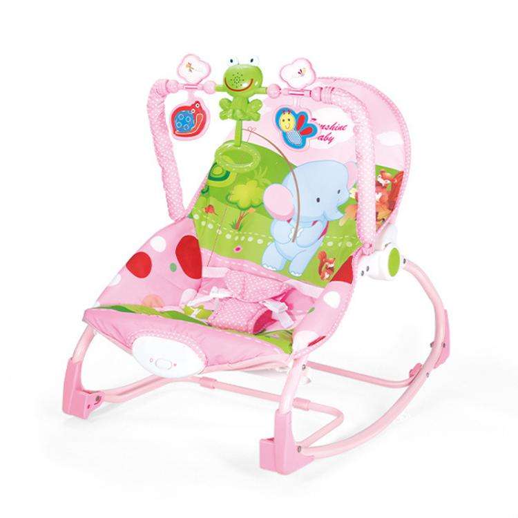 Multifunctional Music and Light Baby Recliner Baby Cartoon Rocking Chair Toy, Spec: 119-22B