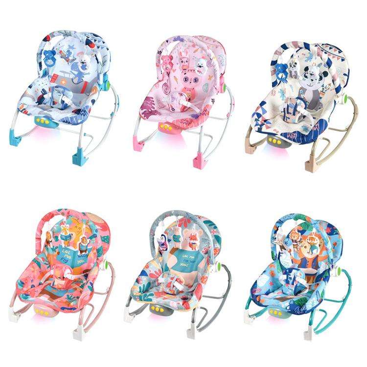Multifunctional Music and Light Baby Recliner Baby Cartoon Rocking Chair Toy, Spec: 119-24B