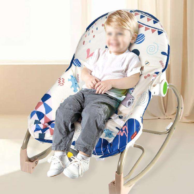 Multifunctional Music and Light Baby Recliner Baby Cartoon Rocking Chair Toy, Spec: 119-24C